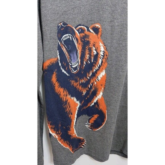 Miller Lite Chicago Bears Collab Adult Size Small Hooded Pullover Shirt Top - Picture 3 of 11